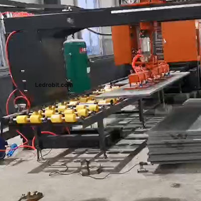 Αυτοματοποιημένο σύστημα φόρτωσης και εκφόρτωσης 600 mm Μηχανή πέτρας 300 kg χωρητικότητας