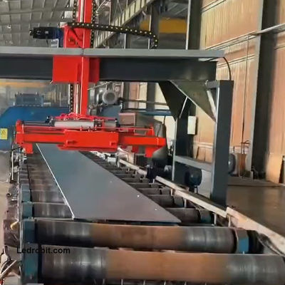 Αυτόματη συσκευή φόρτωσης και εκφόρτωσης πλακών από αλουμίνιο με κινητήρα σερβοκινητήρα και οθόνη LCD