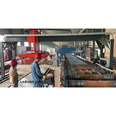 Προσαρμοσμένη χωρητικότητα Μηχανή φόρτωσης πλακών αλουμινίου 300-3000 kg Αυτοματοποιημένη οθόνη