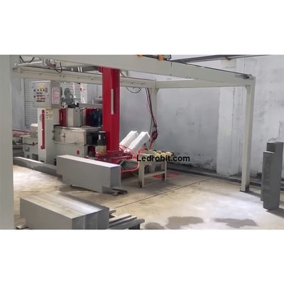 Προσαρμόσιμη μηχανή φόρτωσης 360 μοιρών Kerbstone με κινητήρα servo